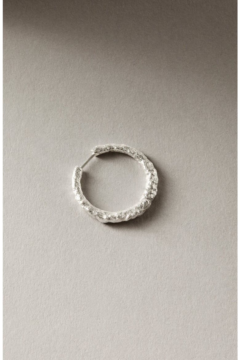 Big Hoop Silver, Main, color, Silver