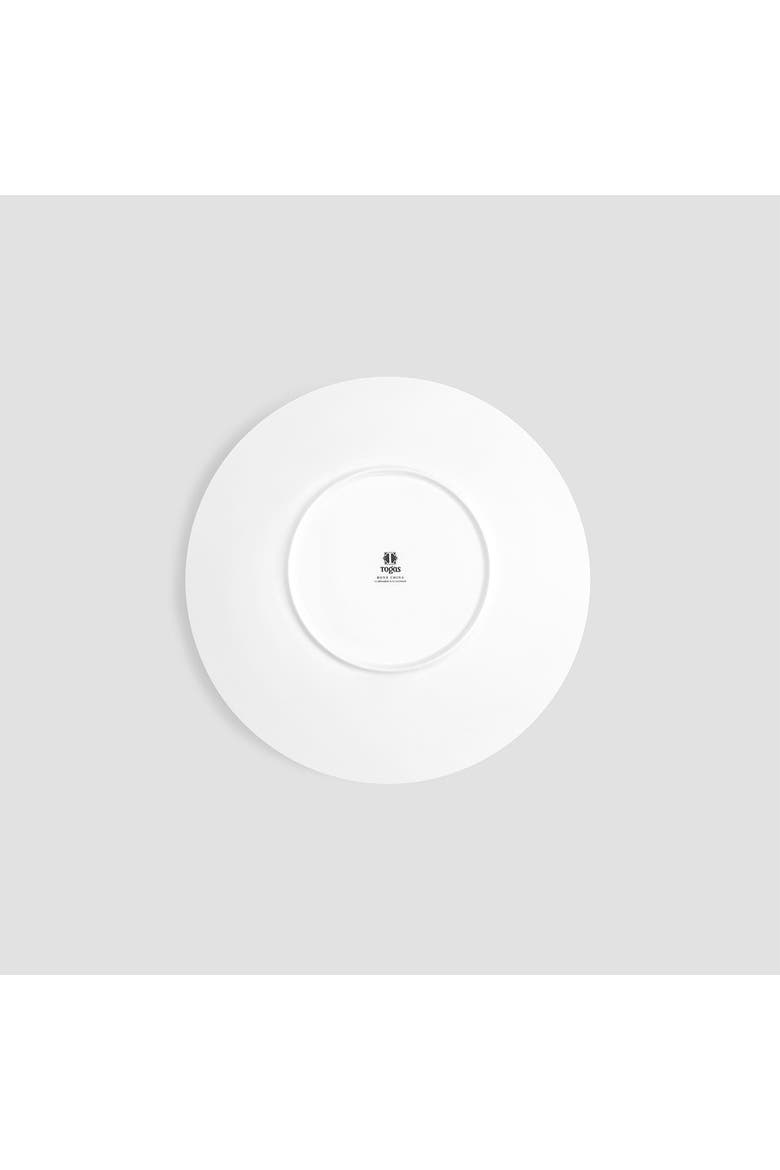 Belize plate, Alternate, color, White