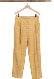 3.1 Phillip Lim Plaid Jacquard Straight Leg Trousers