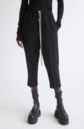 Rick Owens Astaire Crepe Crop Pants