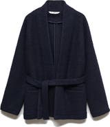 MANGO Tie Waist Coat