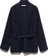 MANGO Tie Waist Coat