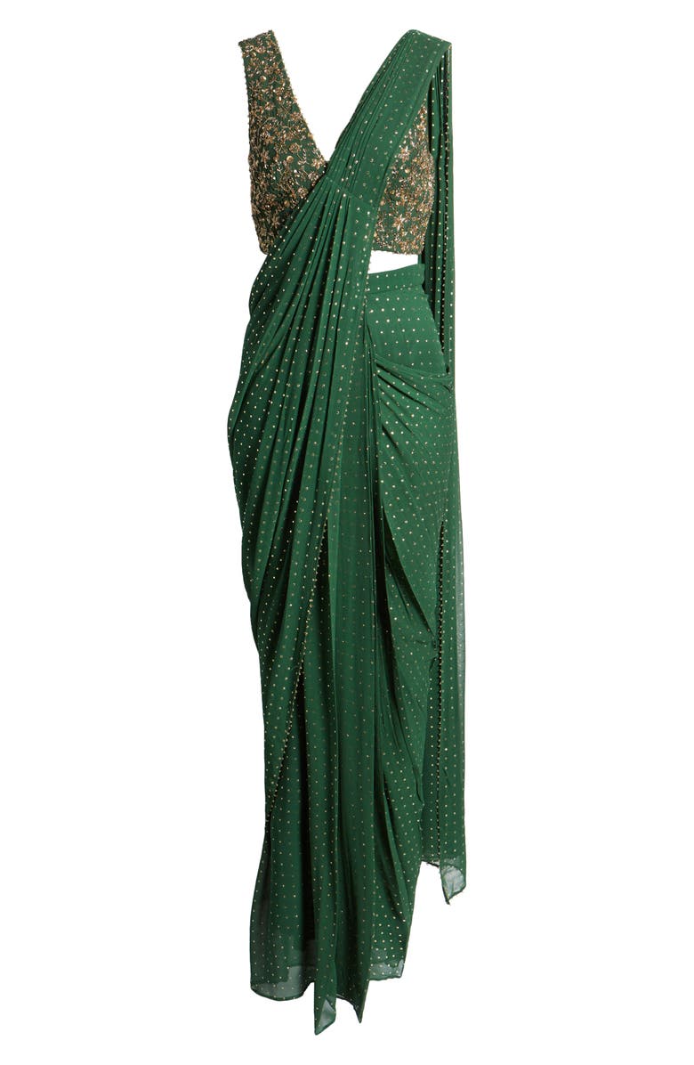 Sani Arian Drape Saree, Alternate, color, 
