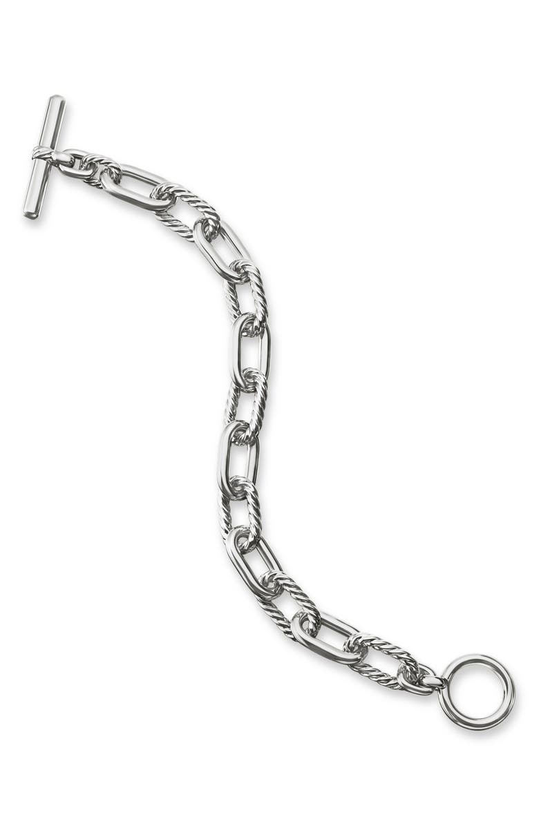 David Yurman Madison<sup>®</sup> Toggle Chain Bracelet, 11mm, Alternate, color, Sterling Silver