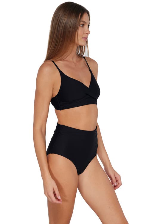 SUNSETS SUNSETS CAPRI HIGH WAIST BIKINI SWIM BOTTOMS