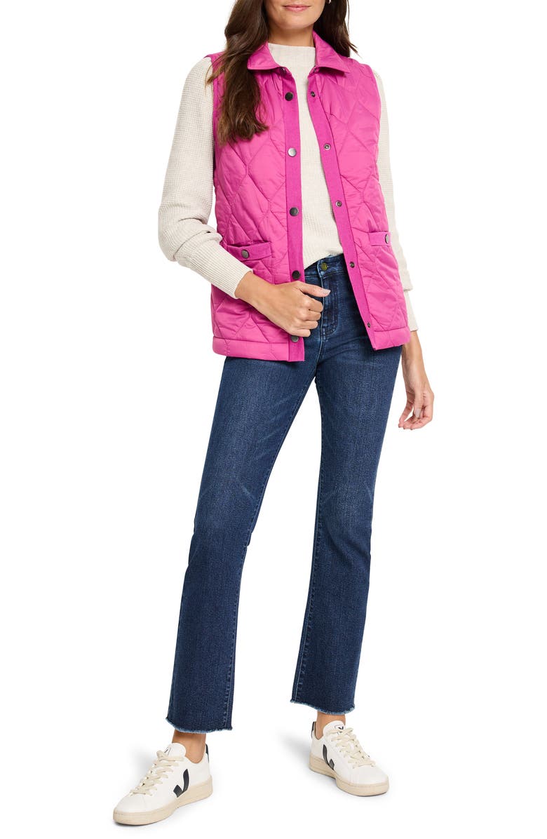 NIC+ZOE Puffer Vest, Alternate, color, Orchid Petal