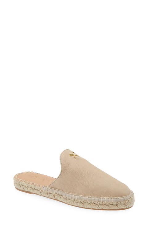 Metal Tees Nubuck Espadrille Mule (Women)