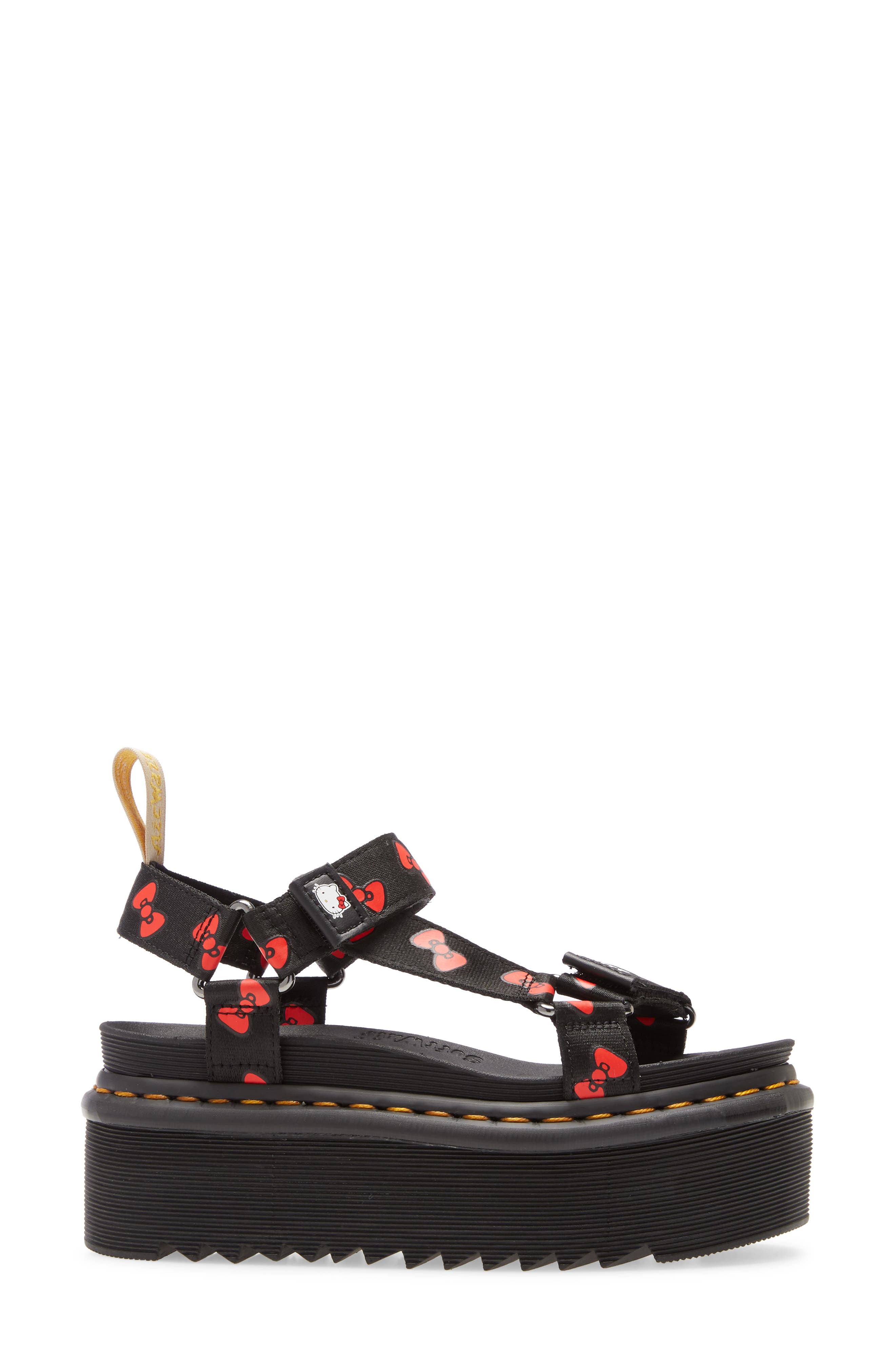Dr. Martens x Hello Kitty Platform Sandal, Alternate, color, 
