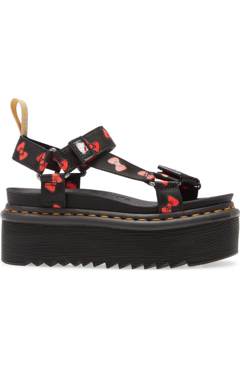 Dr. Martens x Hello Kitty Platform Sandal, Alternate, color,