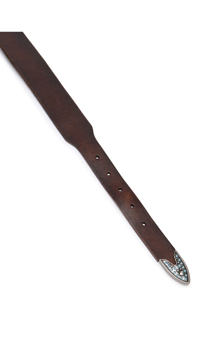 Fortela Turquoise Mosaic Rod Belt, Alternate, color,