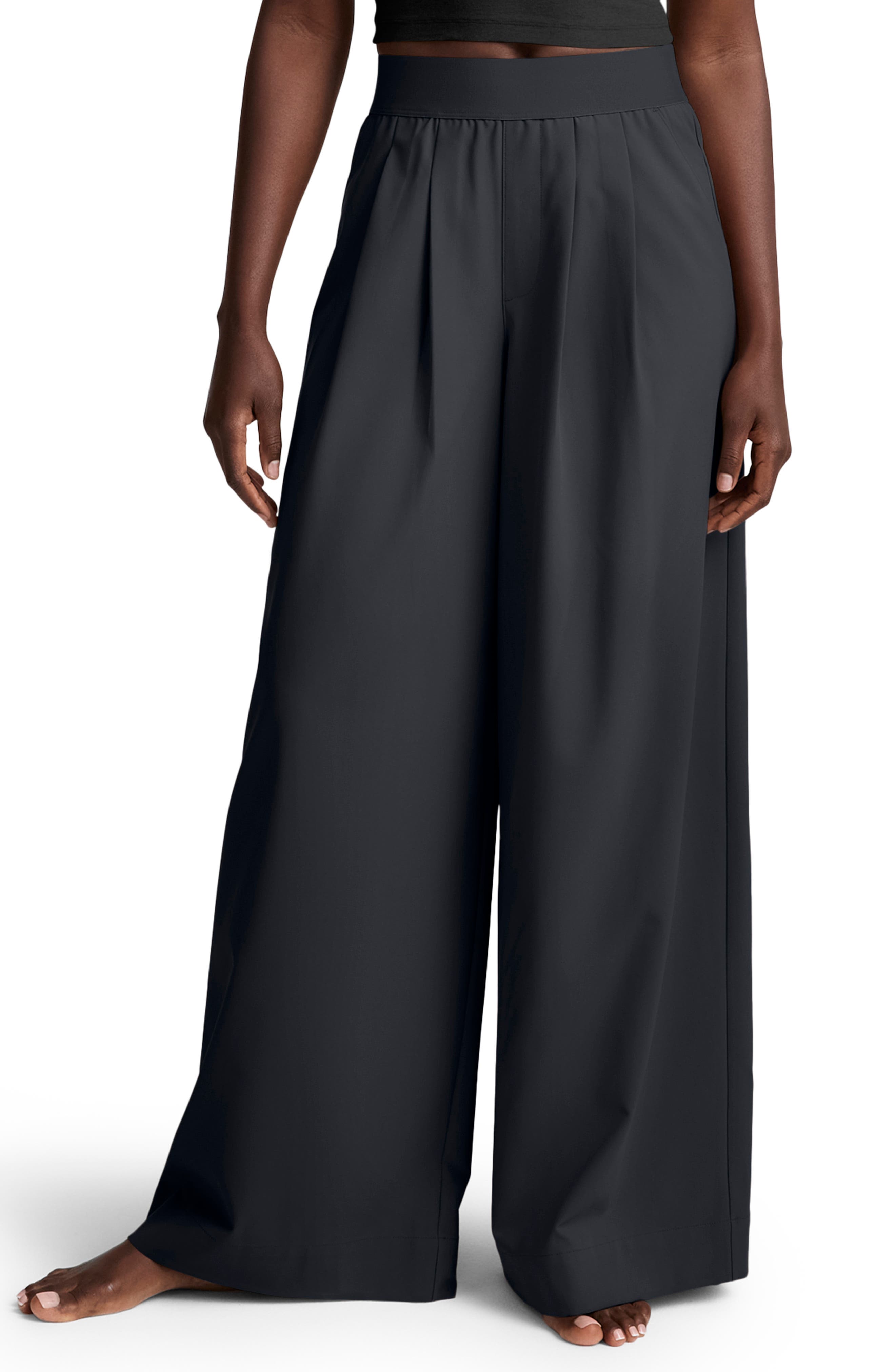 Pleated Wide Leg Pants - image 3
