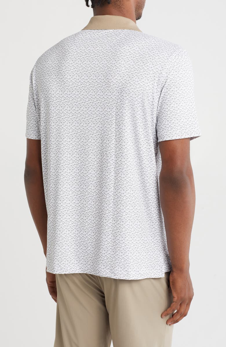 Kenneth Cole Palm Print Golf Polo, Alternate, color,