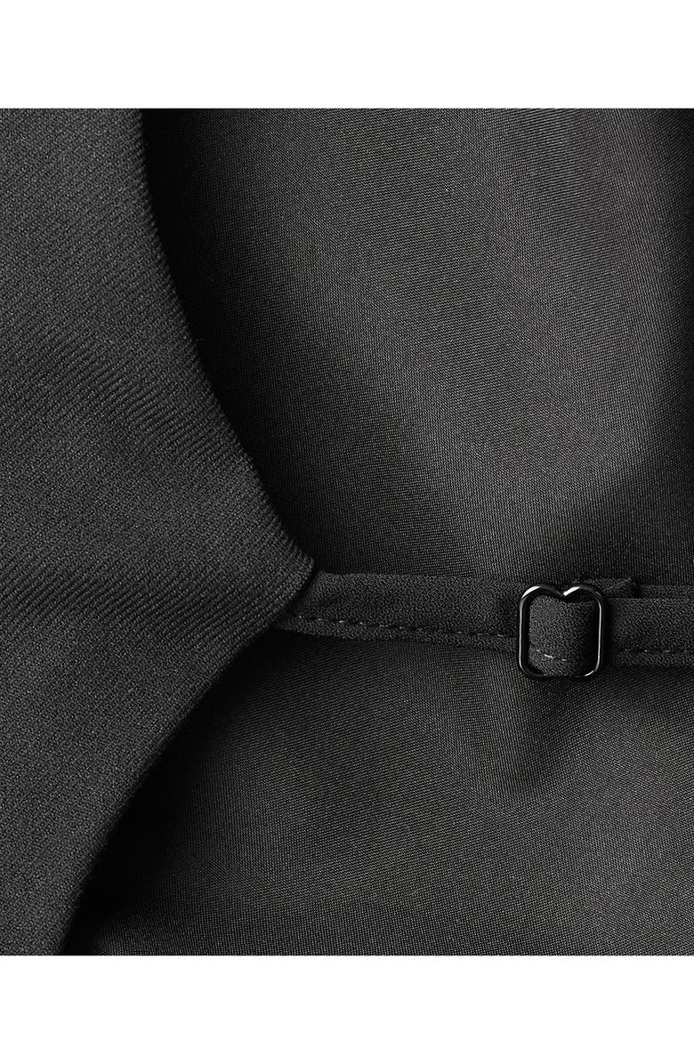 MANGO Halter Minidress, Alternate, color, Black