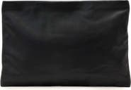 AllSaints Large Bettina Leather Clutch