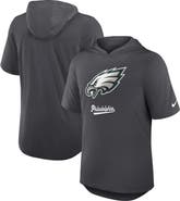 Nike Men's Nike Anthracite Philadelphia Eagles Tri-Blend Performance Hoodie T-Shirt