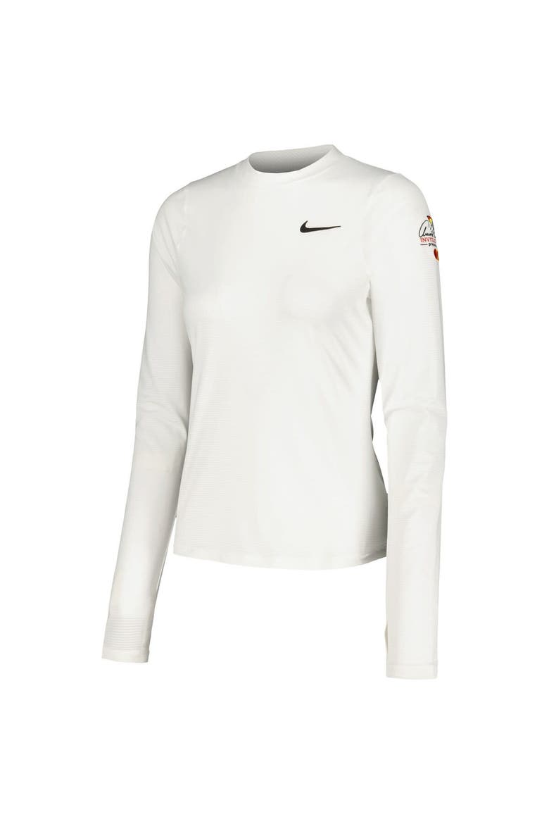 Women's Nike White Arnold Palmer Invitational UV Victory Printed Performance Long Sleeve Top, Alternate, color, White