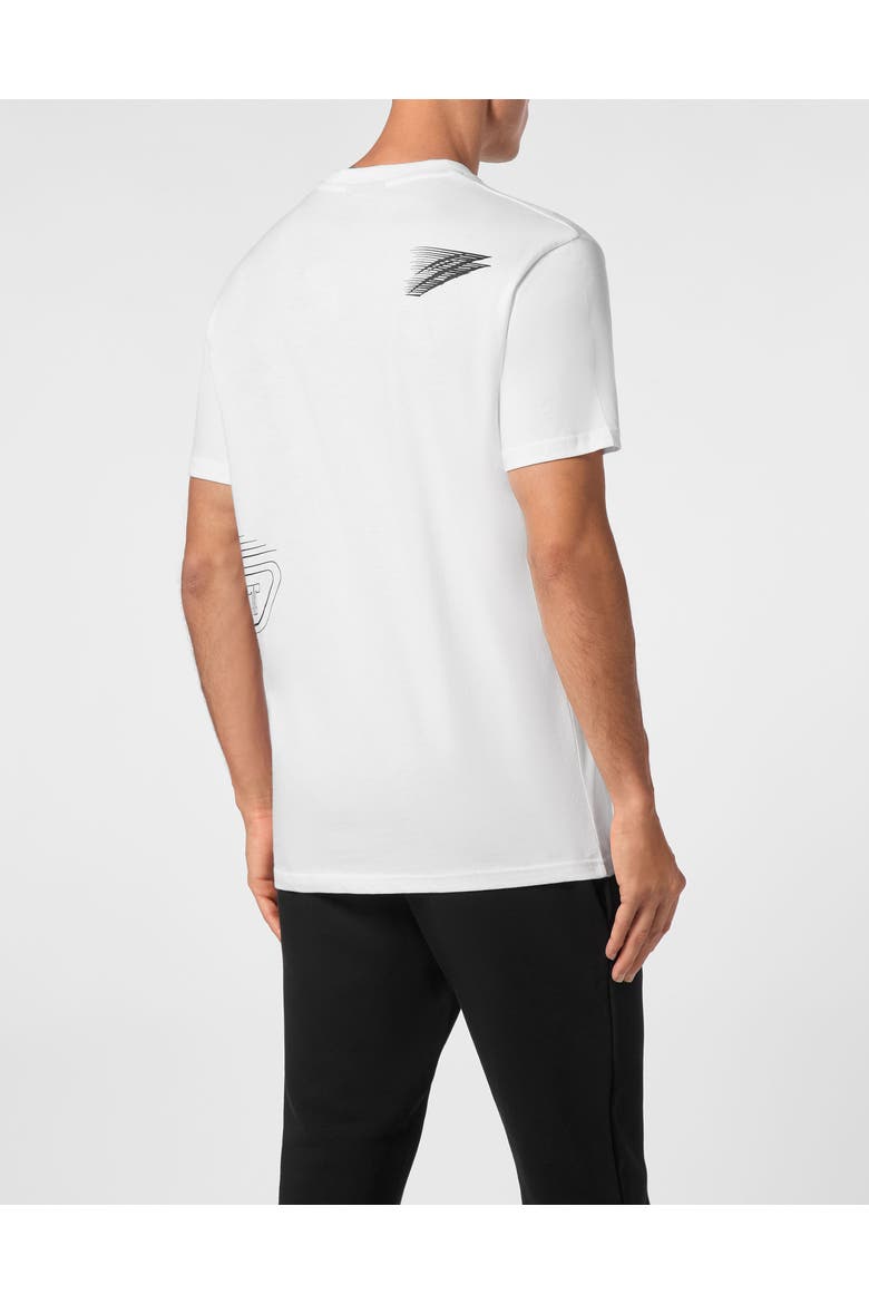 T-Shirt Round Neck Ss Men, Alternate, color, white