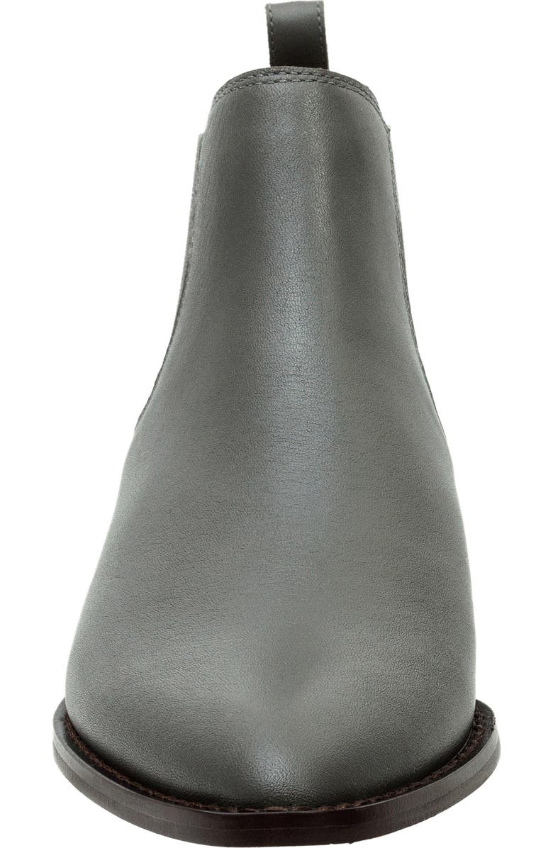 Linea Paolo Zoey Pointed Toe Chelsea Boot, Alternate, color, Stone