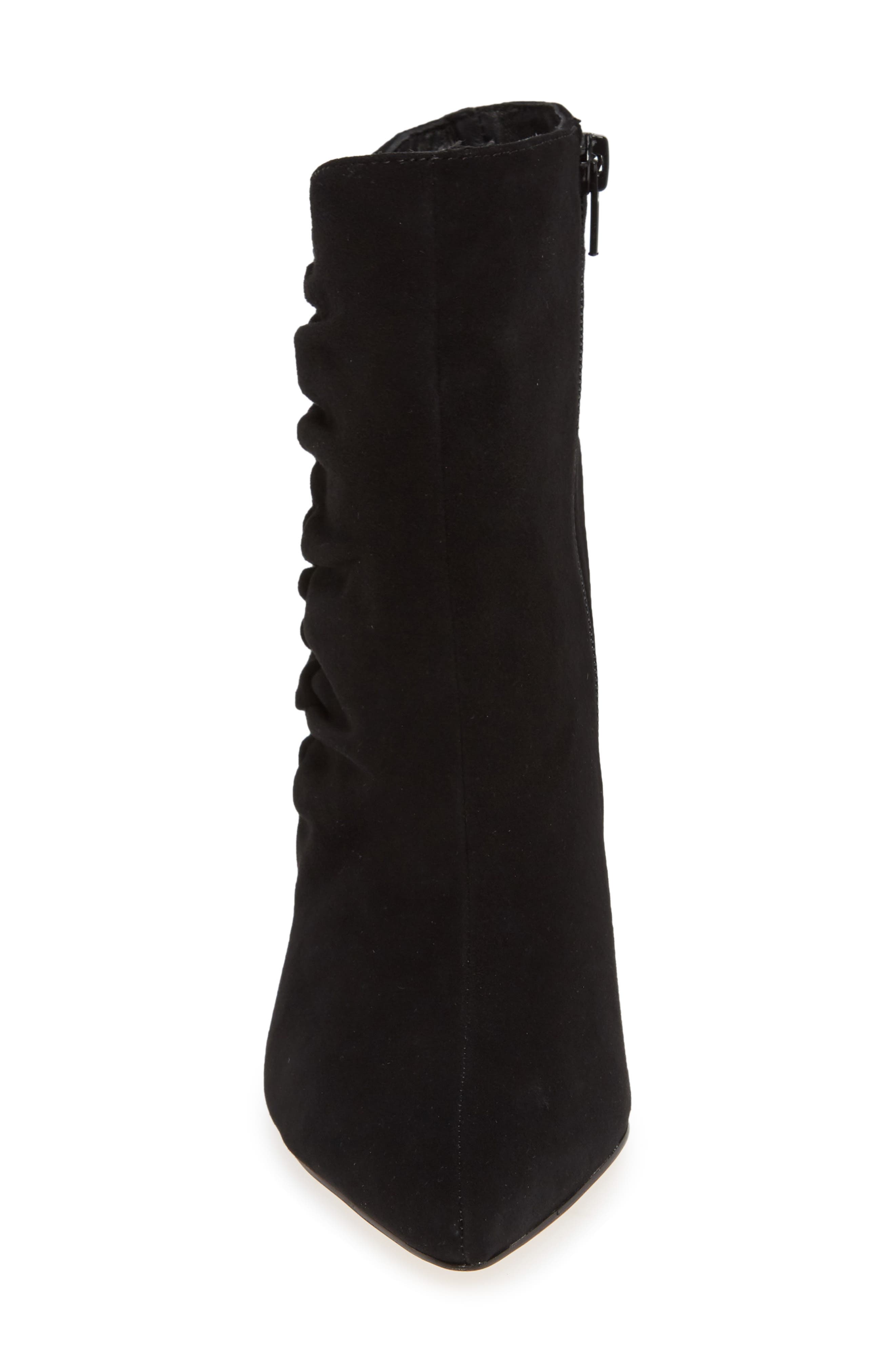 Something Navy Arianna Ruched Bootie, Alternate, color, 