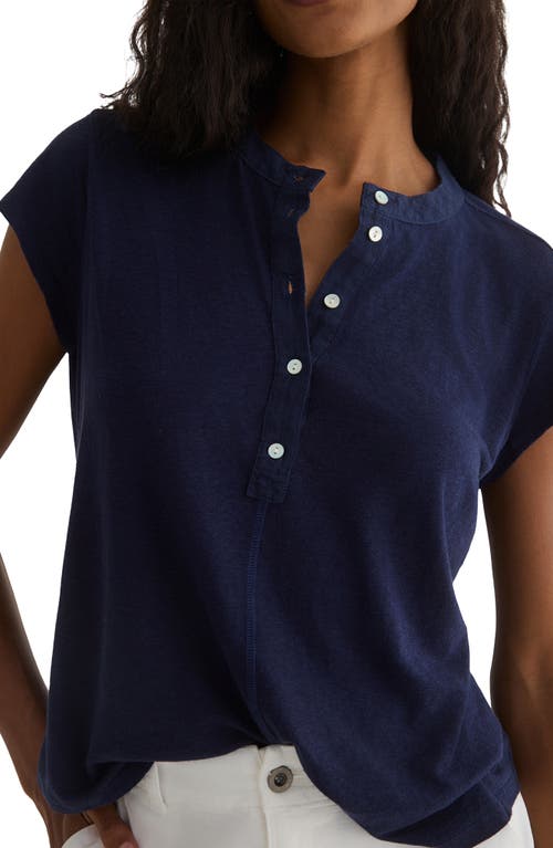 Bella Dahl Placket Cap Sleeve Top