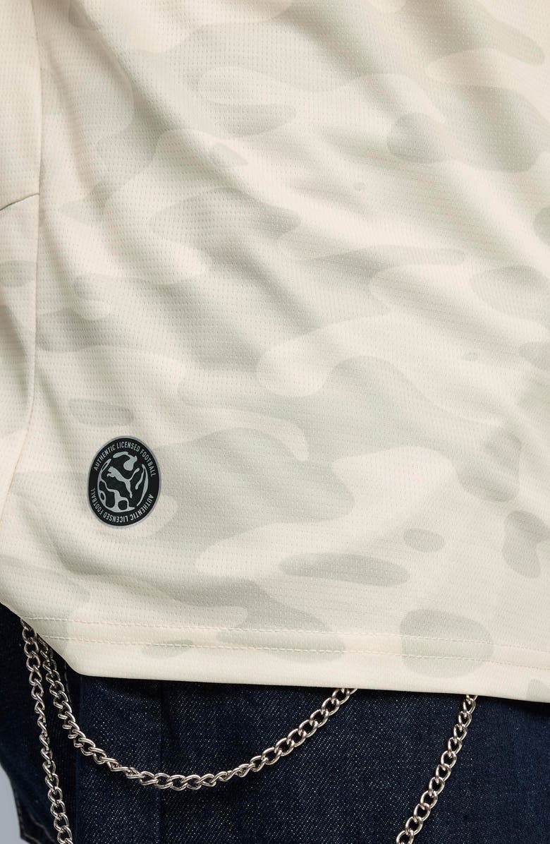 PUMA x Morocco x Salehe Bembury Goalkeeper Jersey, Alternate, color, Alpine Snow/ Desert Dust
