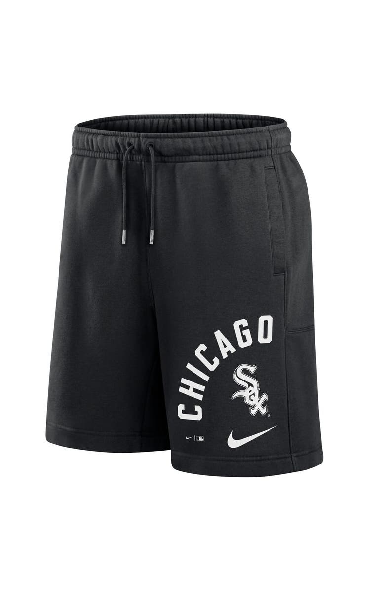 Nike Men's Nike Black Chicago White Sox Arched Kicker Shorts, Alternate, color, Black