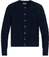 Polo Ralph Lauren Cable Stitch Cotton Cardigan