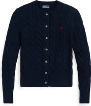 Polo Ralph Lauren Cable Stitch Cotton Cardigan