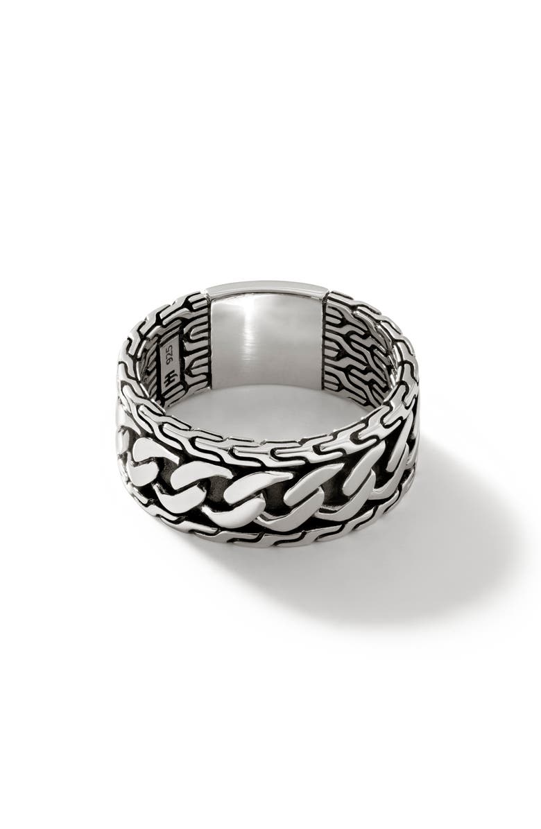 John Hardy Classic Chain Band Ring, Main, color, 