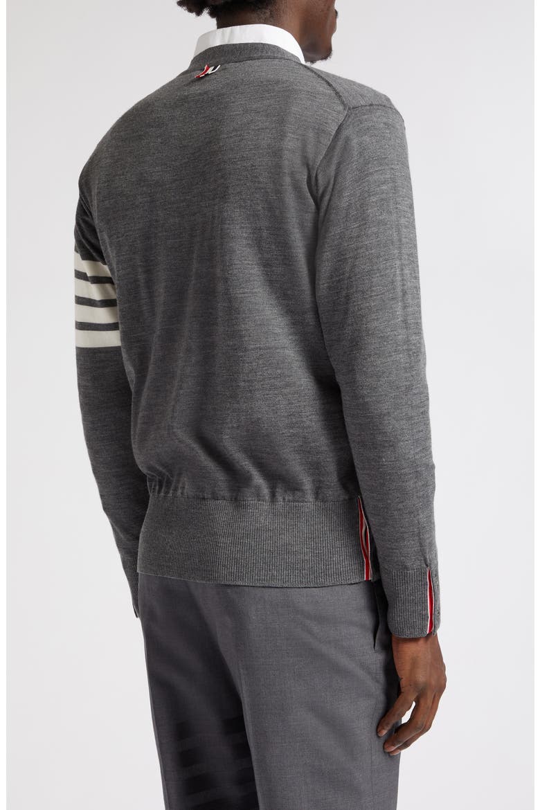 Thom Browne 4-Bar Merino Wool Cardigan (Men) | Nordstrom