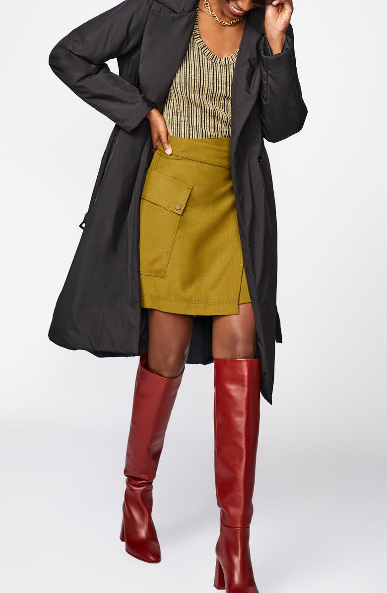 Bernardo Trench Coat, Alternate, color,