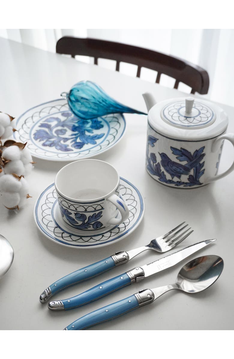 Twig New York Heritage Blue Bird Teapot, Alternate, color, Multi