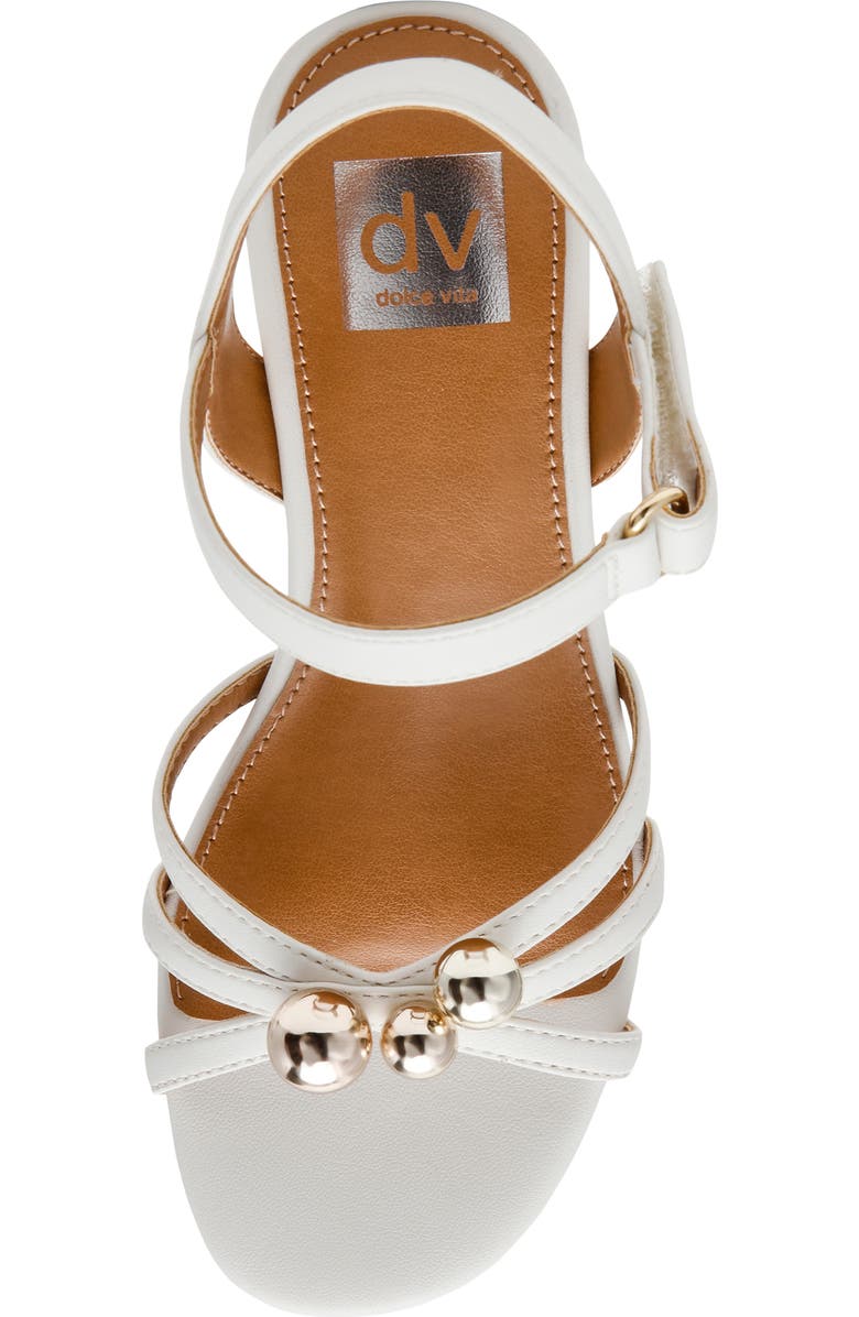Dolce Vita Kids' Giulea Sandal, Alternate, color, White
