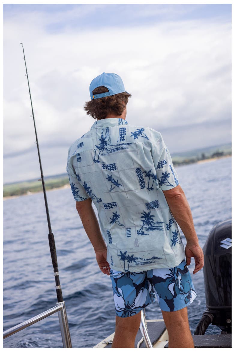 Island Time Shirt, Alternate, color, Baby Blue