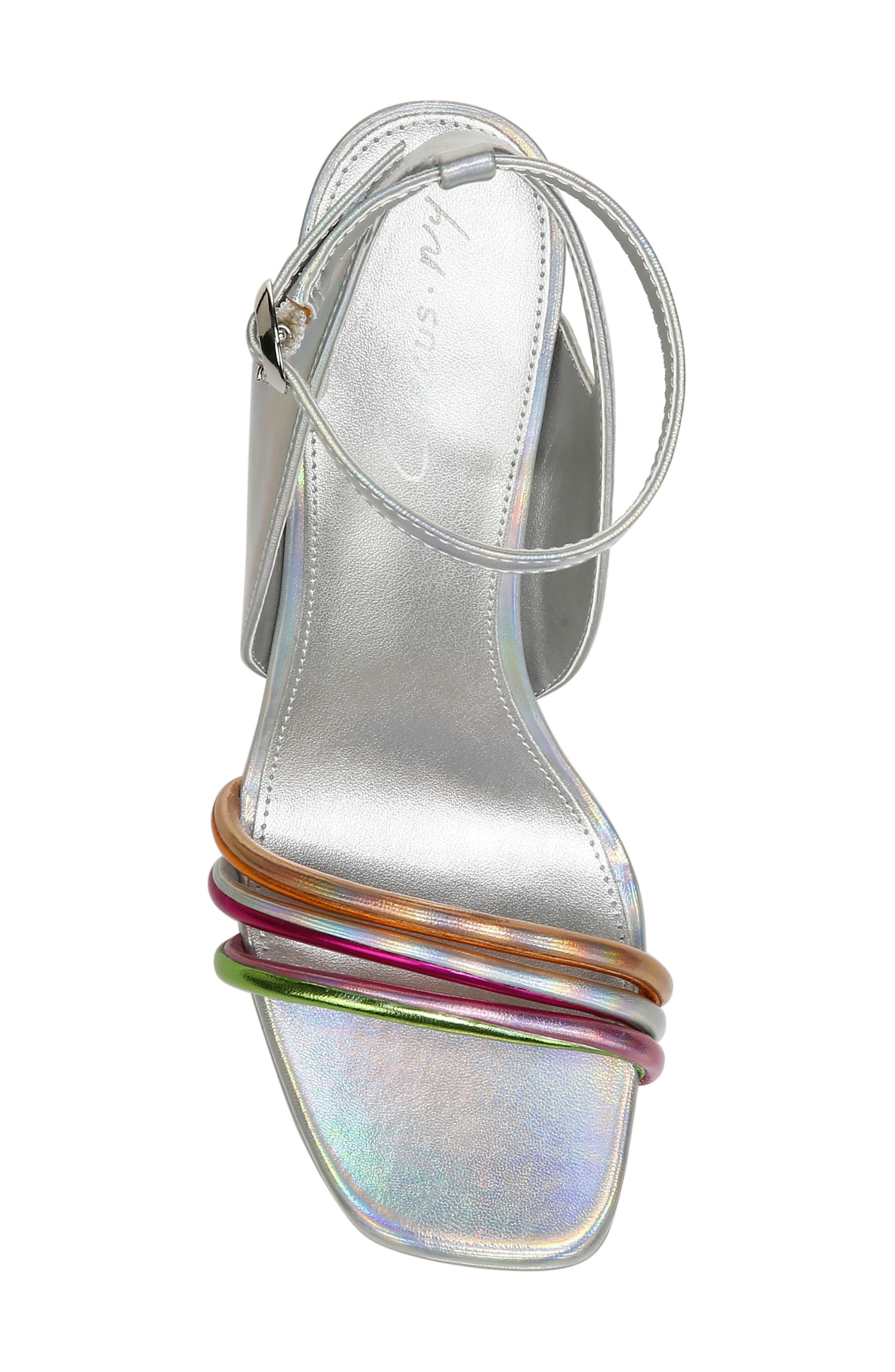 Circus NY by Sam Edelman Alana Platform Sandal, Alternate, color, Silver
