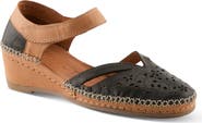 Spring Step Ezlyn Ankle Strap Wedge Pump