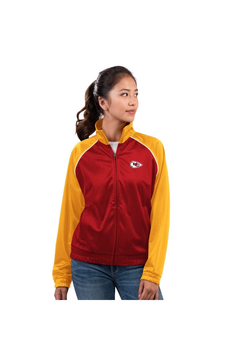 Women's G-III 4Her by Carl Banks Red Kansas City Chiefs Replay Full-Zip Track Jacket, Main, color, Red