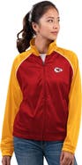 G-III 4HER BY CARL BANKS Women's G-III 4Her by Carl Banks Red Kansas City Chiefs Replay Full-Zip Track Jacket