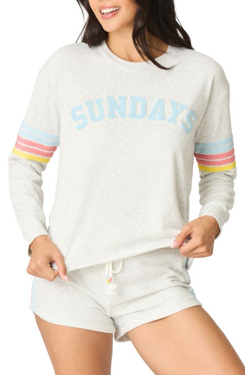 Sunday Funday Pajama Sweatshirt