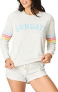 PJ Salvage Sunday Funday Pajama Sweatshirt