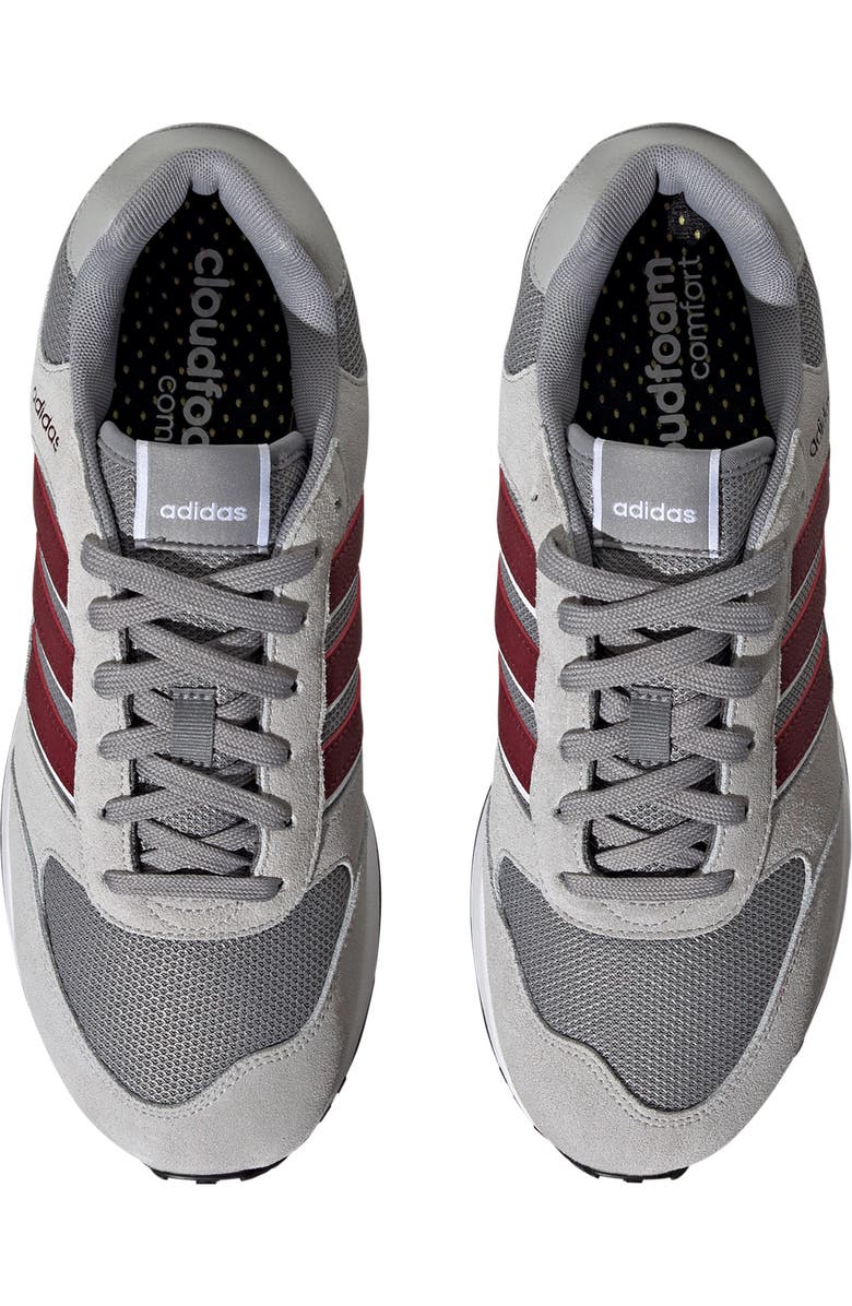 adidas Run 80s Sneaker, Alternate, color, Grey/ Red/ Shadow Navy