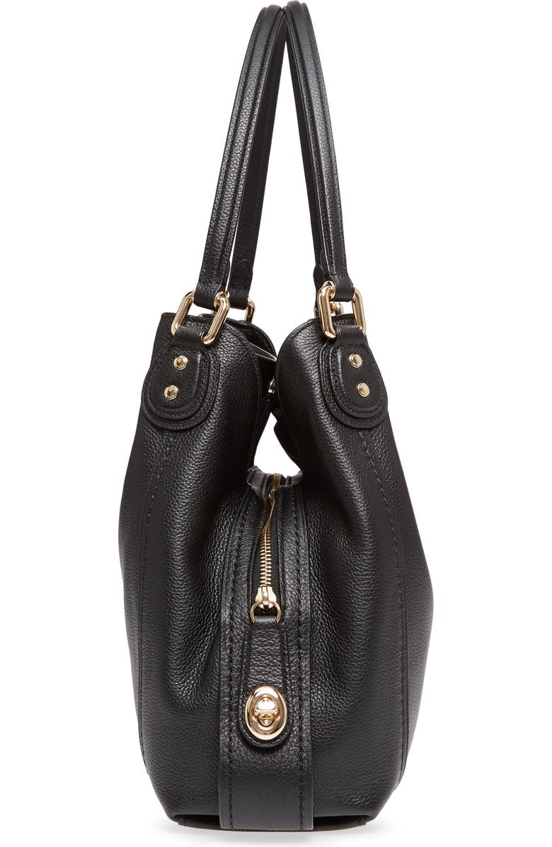 COACH Edie 31 Pebbled Leather Shoulder Bag, Alternate, color,