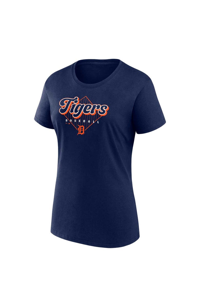 FANATICS Women's Fanatics Branded Orange/Navy Detroit Tigers T-Shirt Combo Pack, Alternate, color,