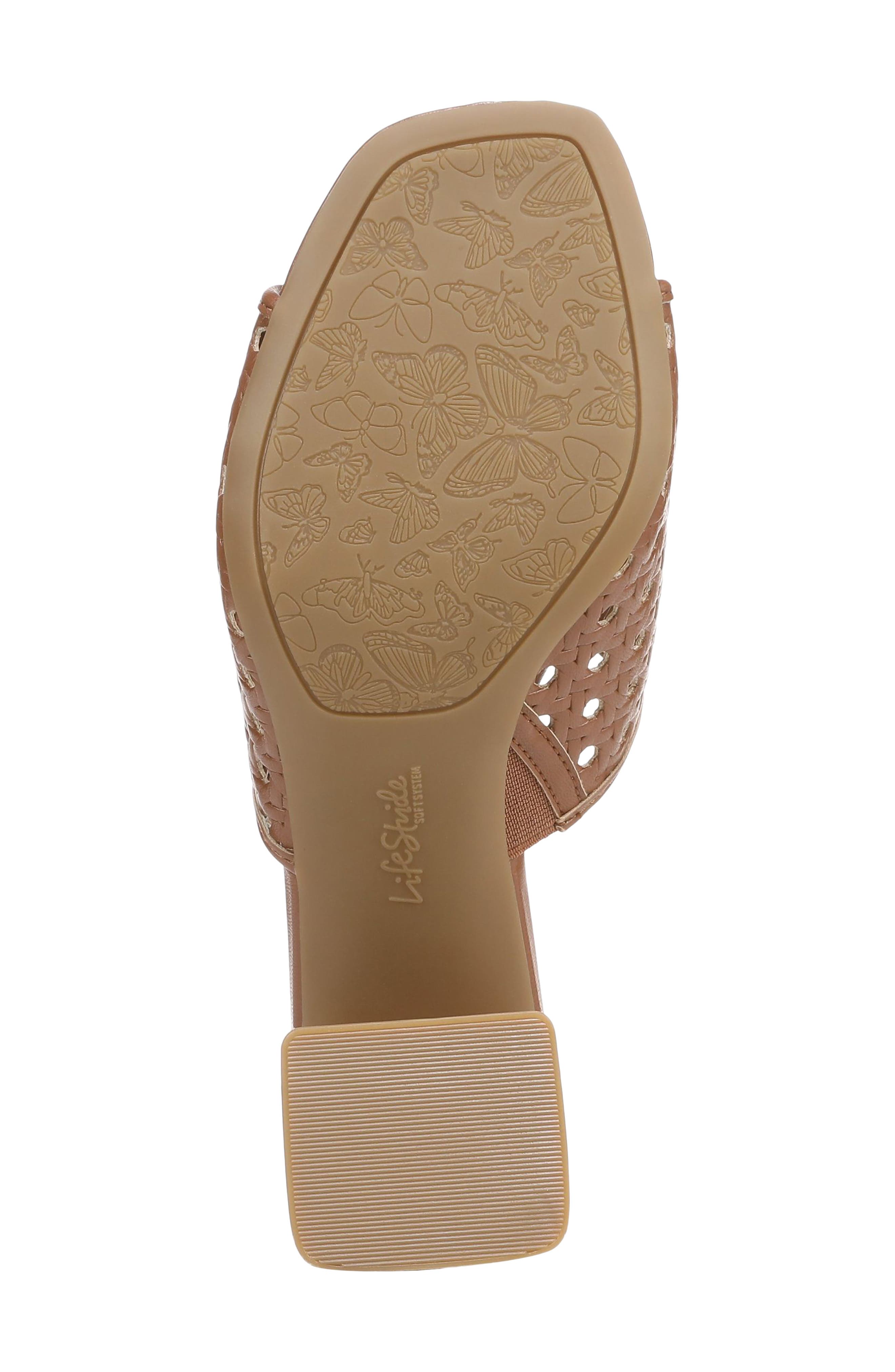 Colette Slide Sandal, Alternate, color, CARAMEL