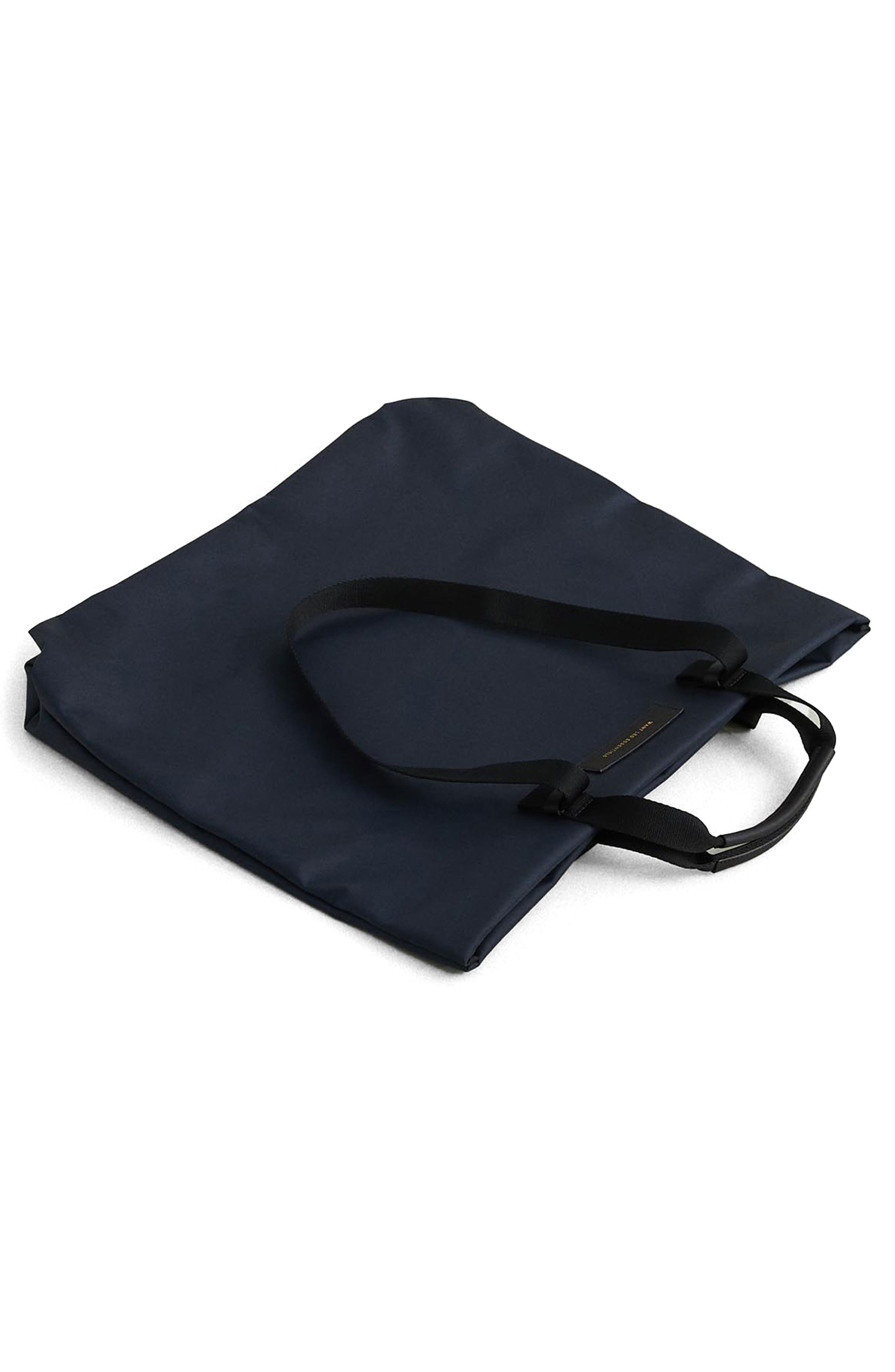 WANT Les Essentiels Dayton XL Shopper Tote, Alternate, color, Navy Nylon/ Black