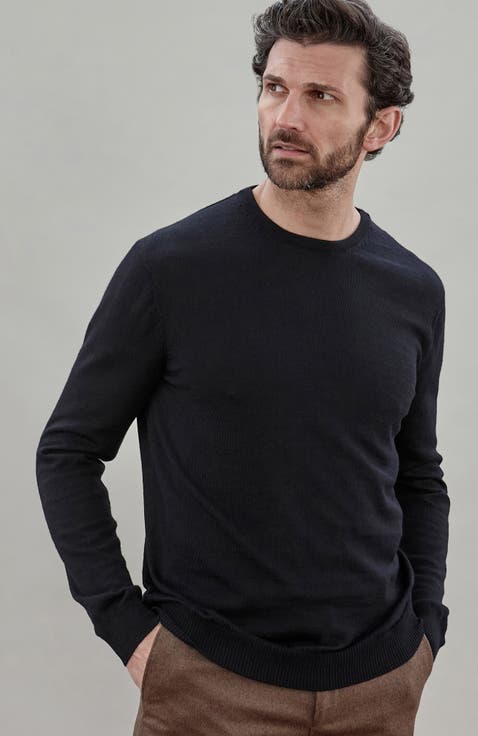 Merino Wool Crew Neck Sweater