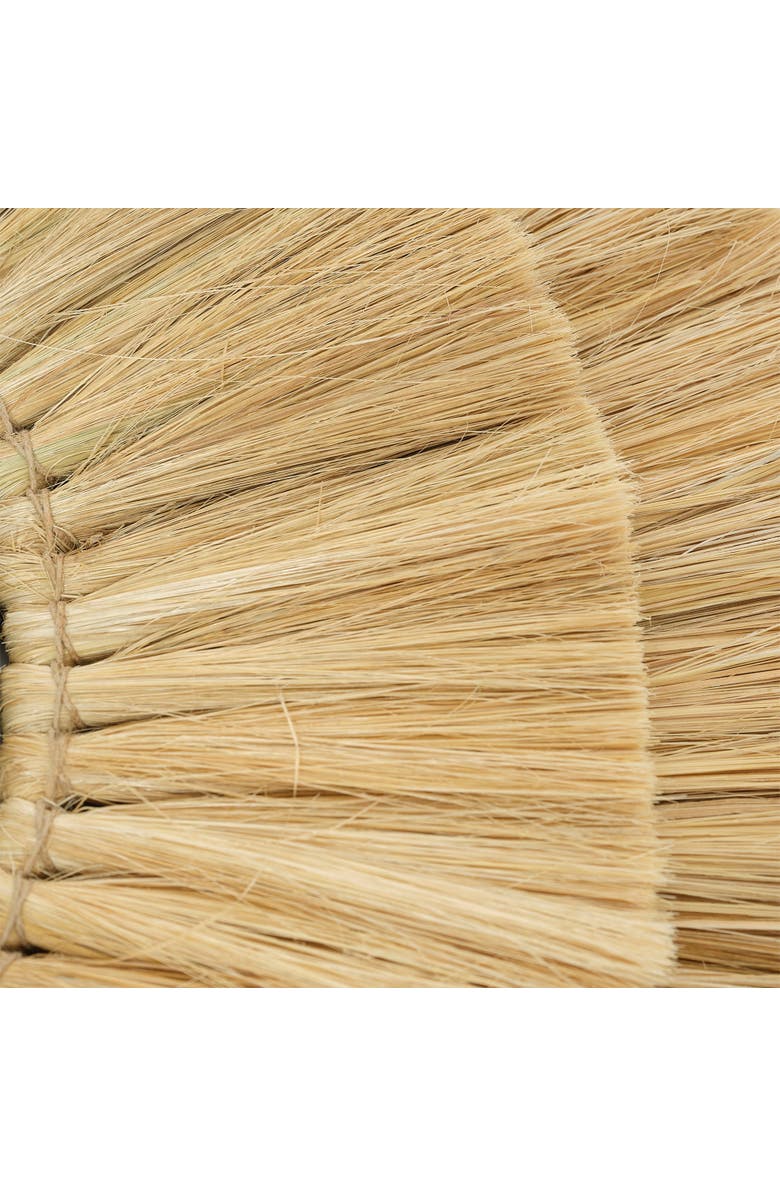 Wicker Village Grass Mirror, Alternate, color, Natural