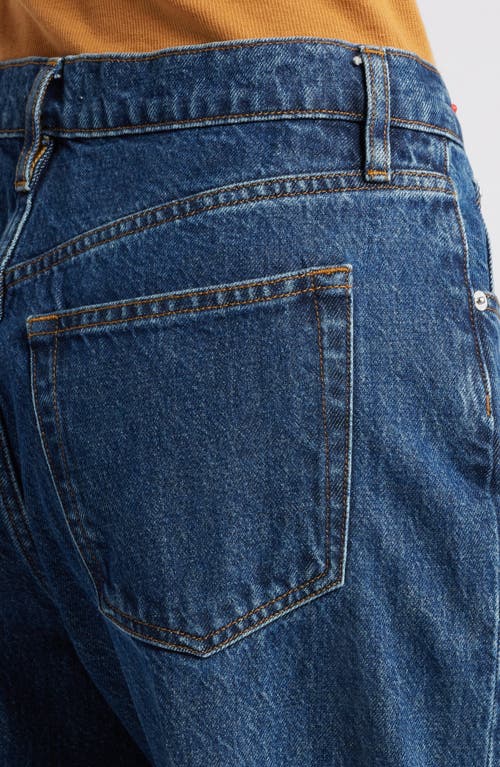 Shop Frame Low Slung Barrel Leg Jeans In Kirk