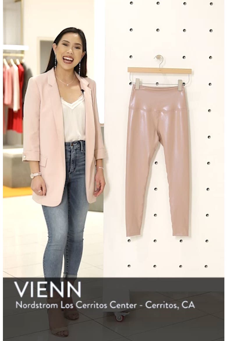 Pearlized High Waist Ankle Leggings video