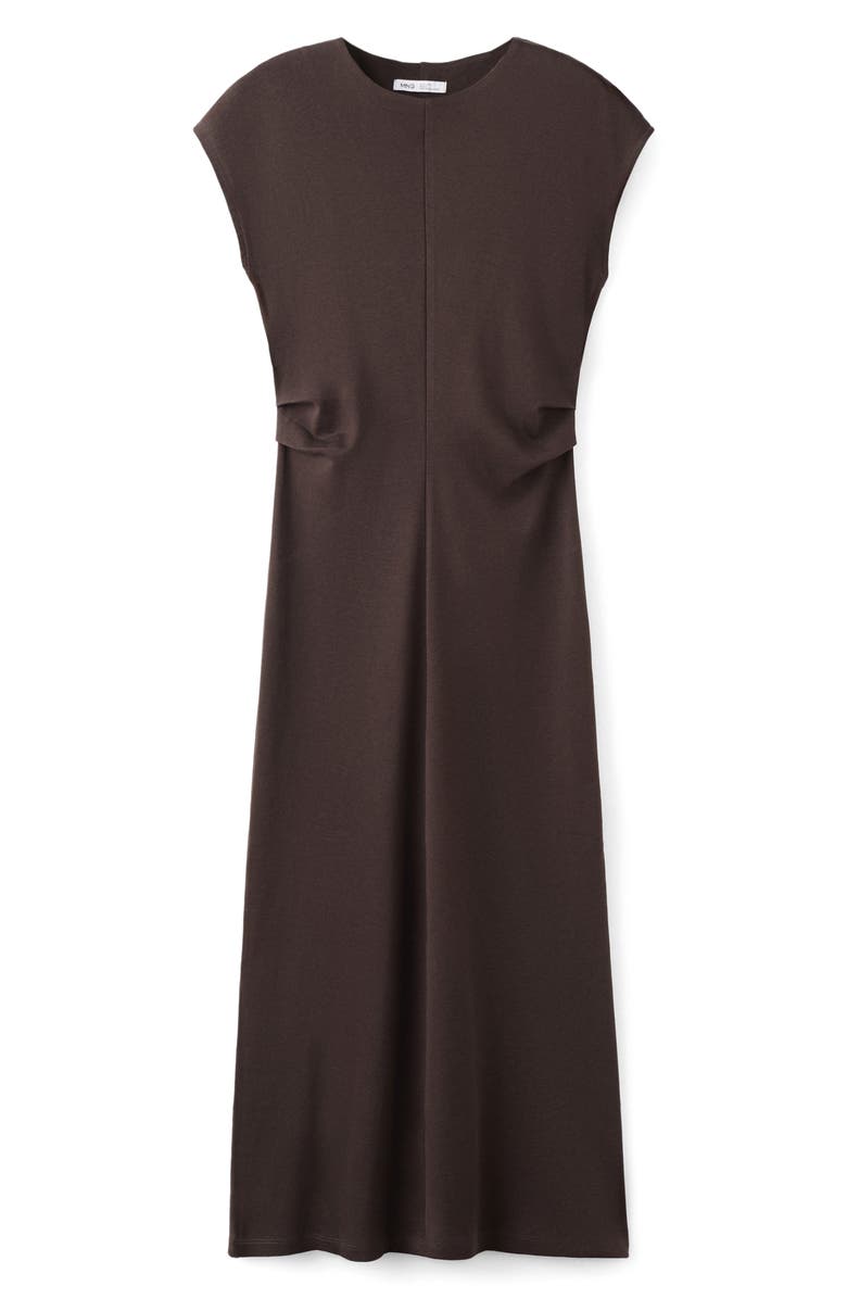 MANGO Cotton Jersey Midi Dress, Alternate, color, 